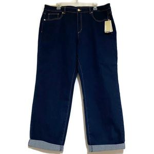 MICHAEL MICHAEL KORS DILLON RELAXED MID-RISE EASY FIT SIZE 16